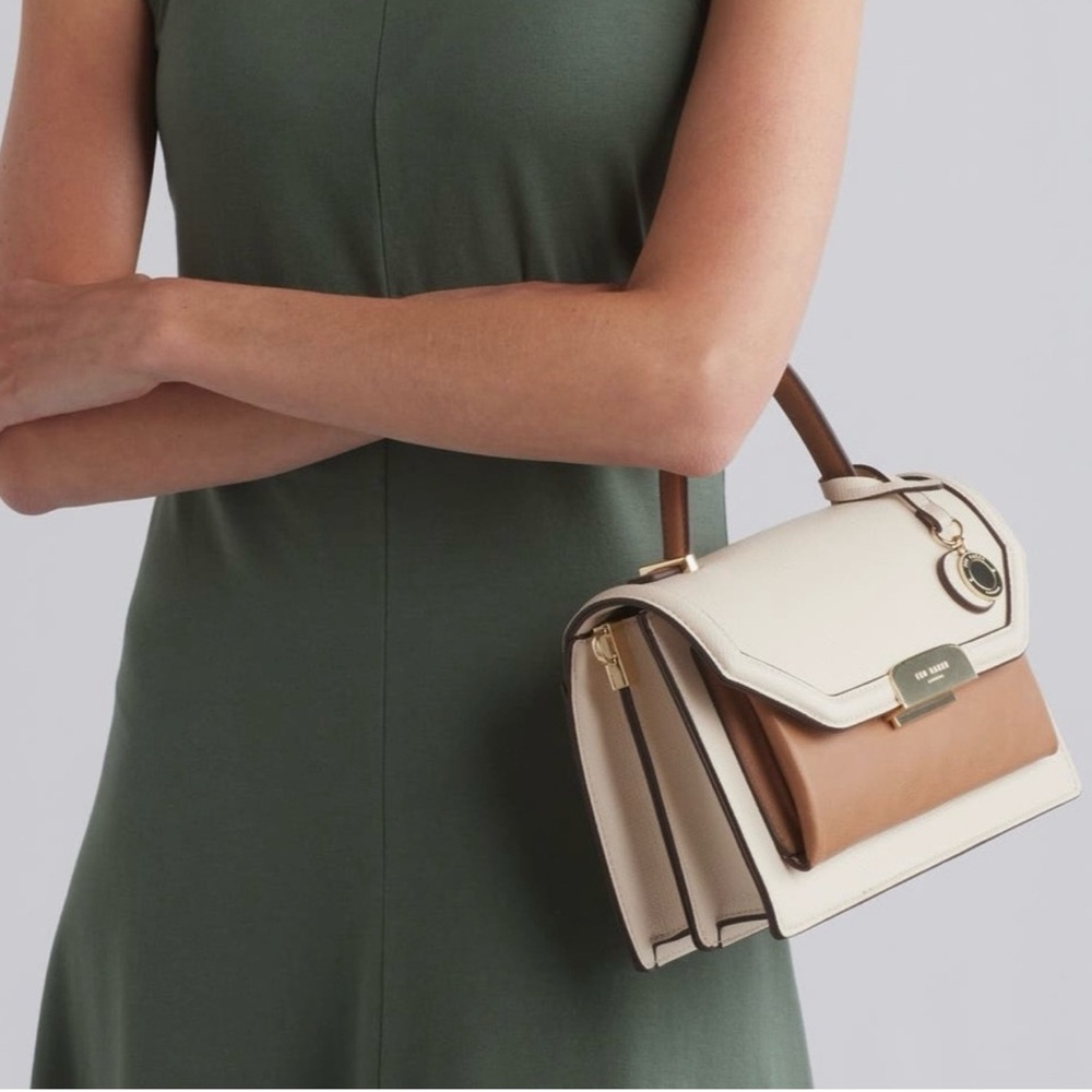 Ted Baker Riley Two-Tone Leather Satchel bag - Picture 5 of 5